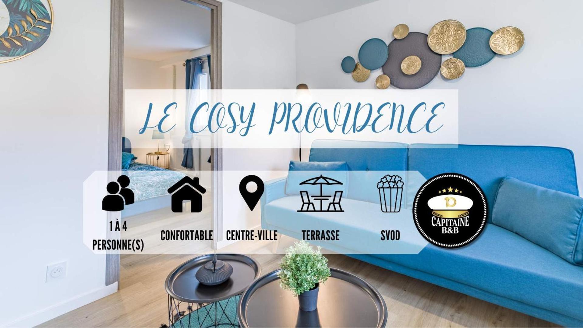 Ferienwohnung Le Cosy - Providence - Parking - Terrasse Troyes Exterior foto